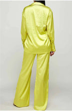 Load image into Gallery viewer, For the Beauty of It Satin Two Piece Pants Sets