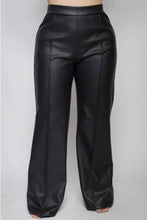 Load image into Gallery viewer, Kellee Faux Leather Wideleg Pants