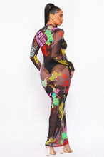 Load image into Gallery viewer, Peek A Boo Mesh Dress