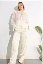 Load image into Gallery viewer, Perfect & Posh Satin Pants and Blouse Set