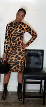 Load image into Gallery viewer, Bold & Beautiful Leopard Dress