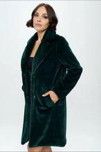 Load image into Gallery viewer, Fit For A Queen Faux Fur Coat
