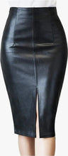 Load image into Gallery viewer, Spoiled Faux Leather Pencil Skirt