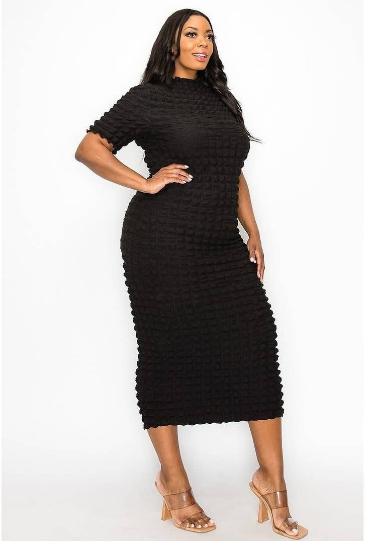 Dazzled in Elegance Dress - Plus Size