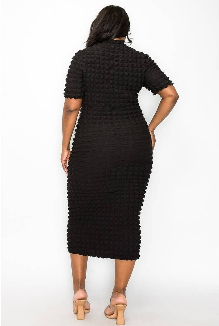 Dazzled in Elegance Dress - Plus Size