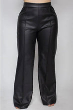 Load image into Gallery viewer, Kellee Faux Leather Wideleg Pants
