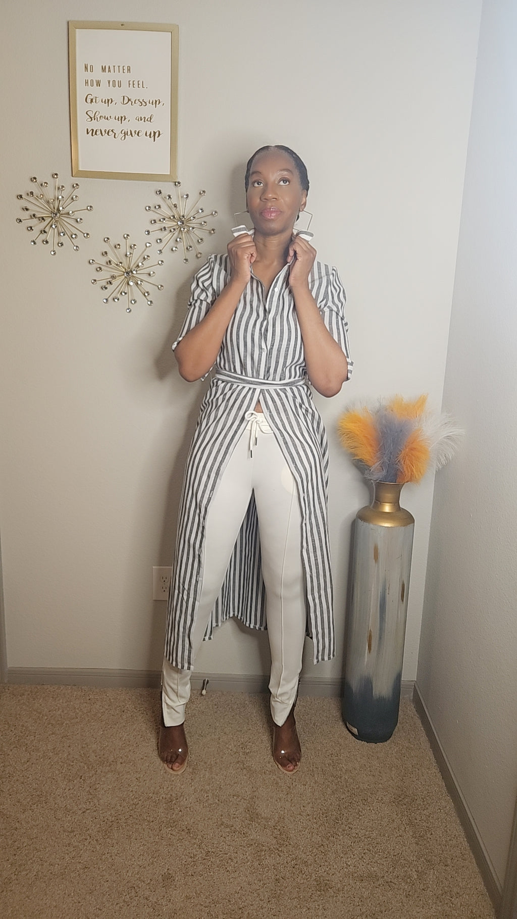 The “Do It All” Striped Shirt Dress - COMING SOON