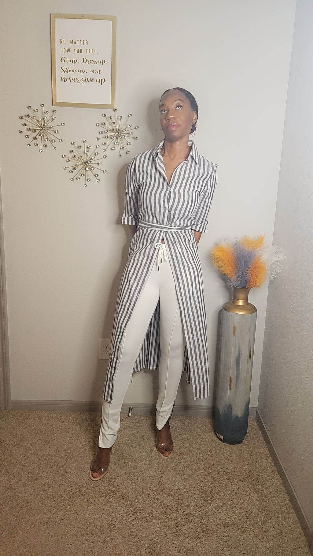 The “Do It All” Striped Shirt Dress - COMING SOON