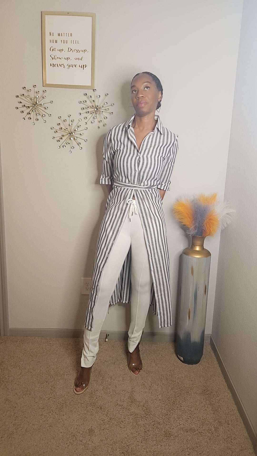 The “Do It All” Striped Shirt Dress - COMING SOON