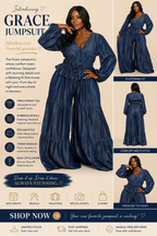 Grace Jumpsuit - Plus Size