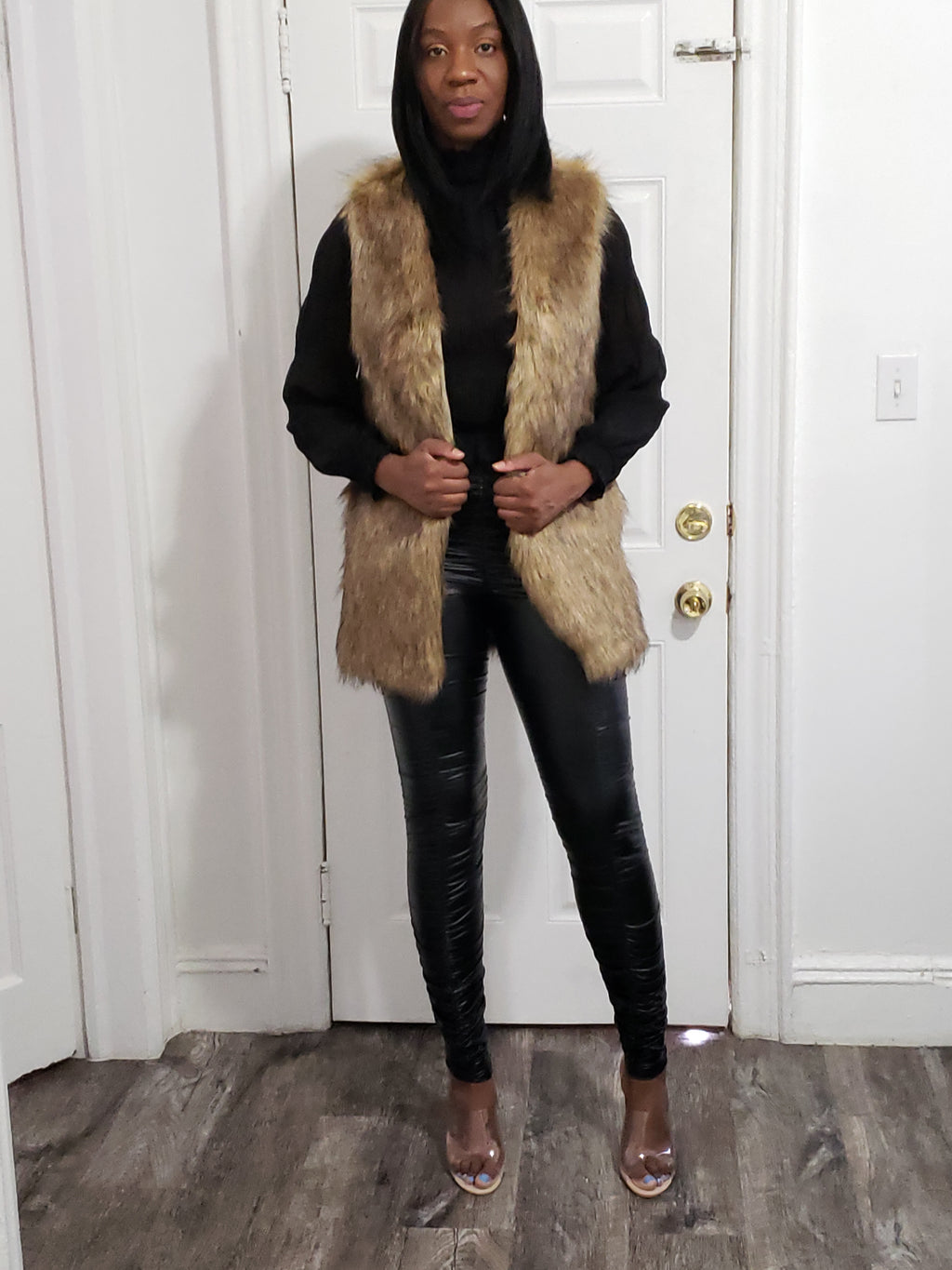 Cover Me Beautiful Faux Fur Vest