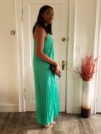 Pleated Maxi Dress