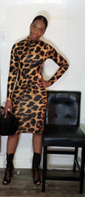 Load image into Gallery viewer, Bold &amp; Beautiful Leopard Dress
