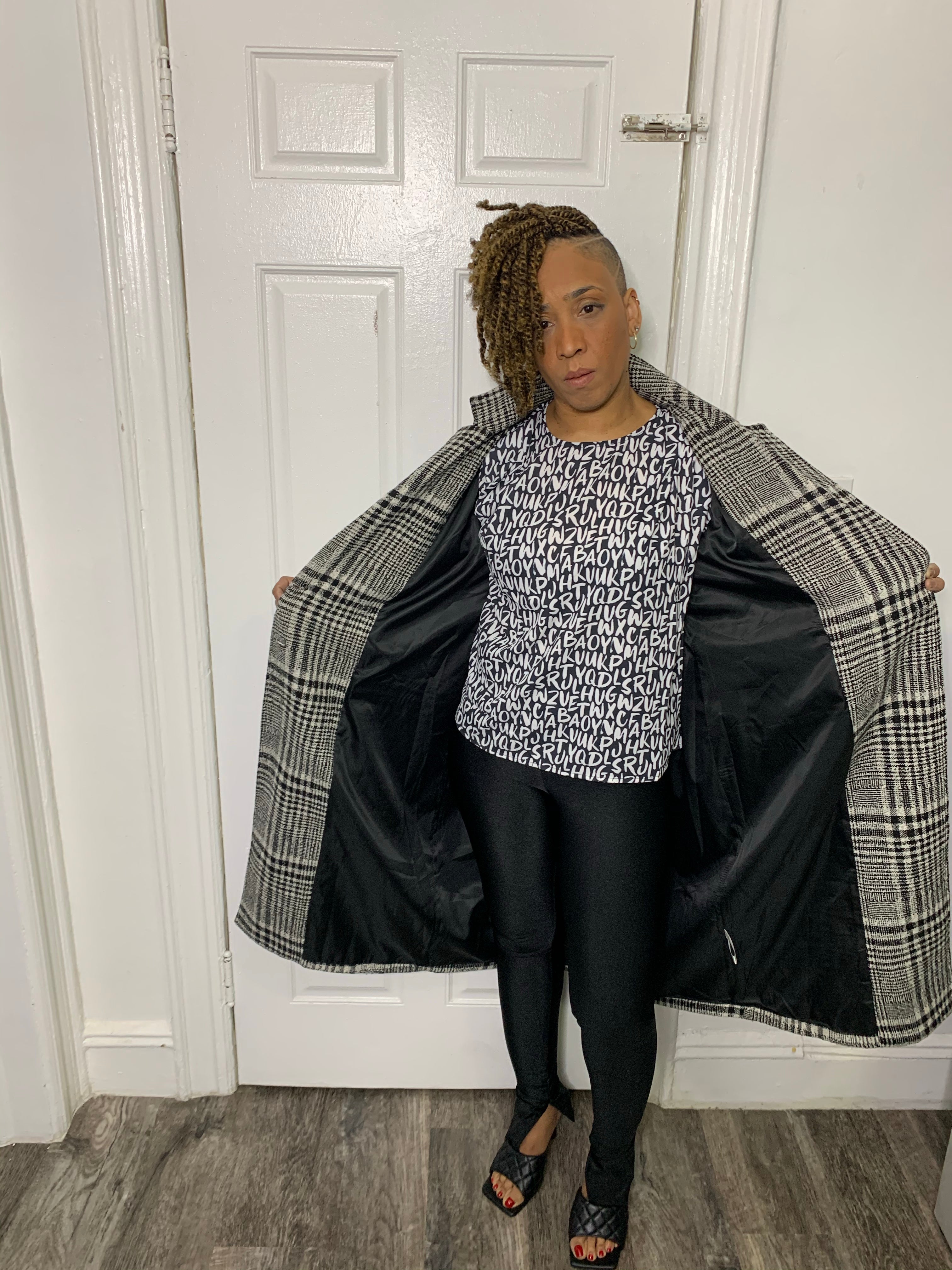 For the Love of Tweed - Plaid Coat