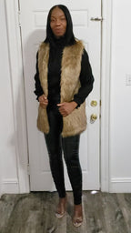 Cover Me Beautiful Faux Fur Vest