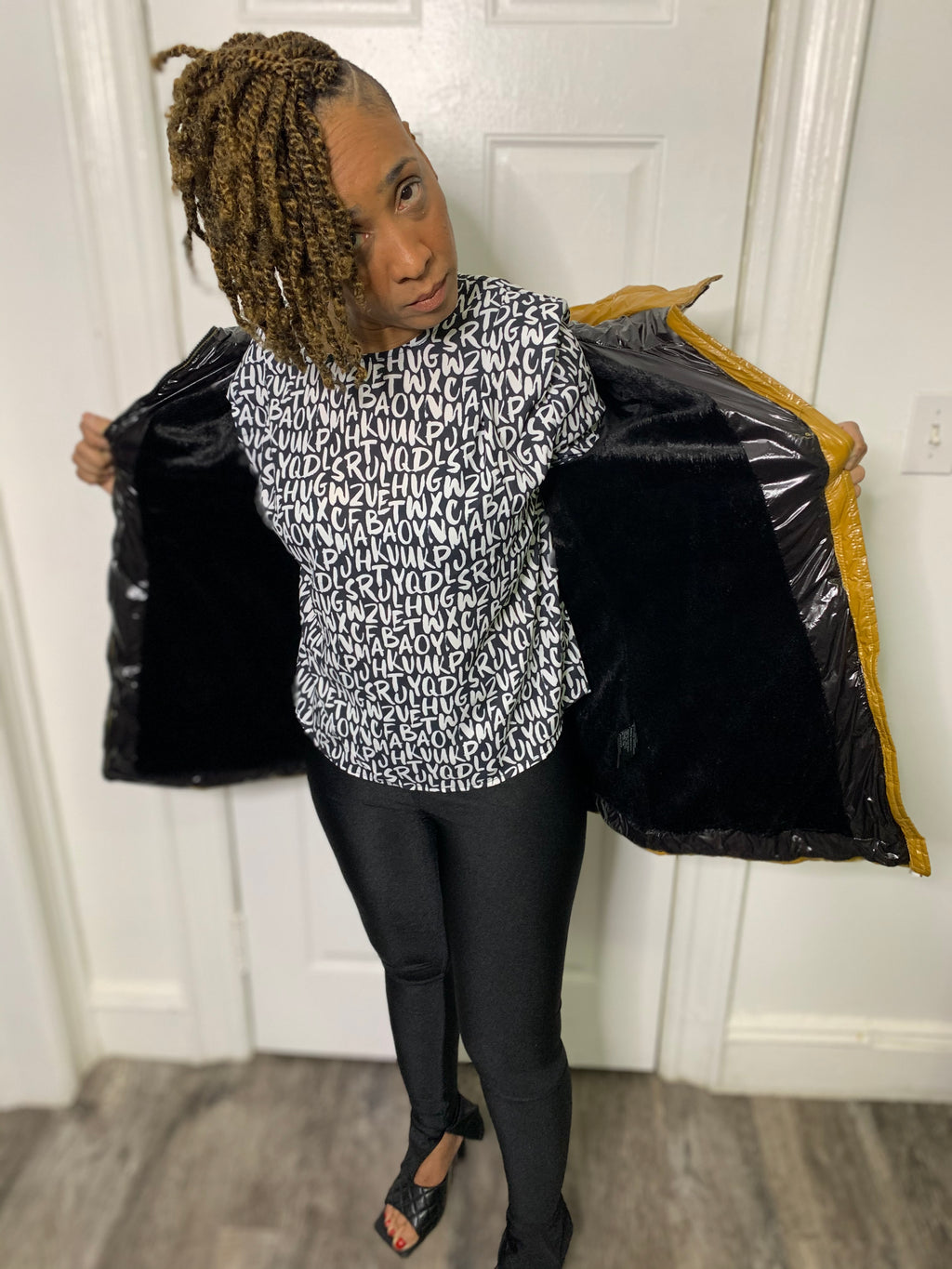 Time to Shine Puffer Coat