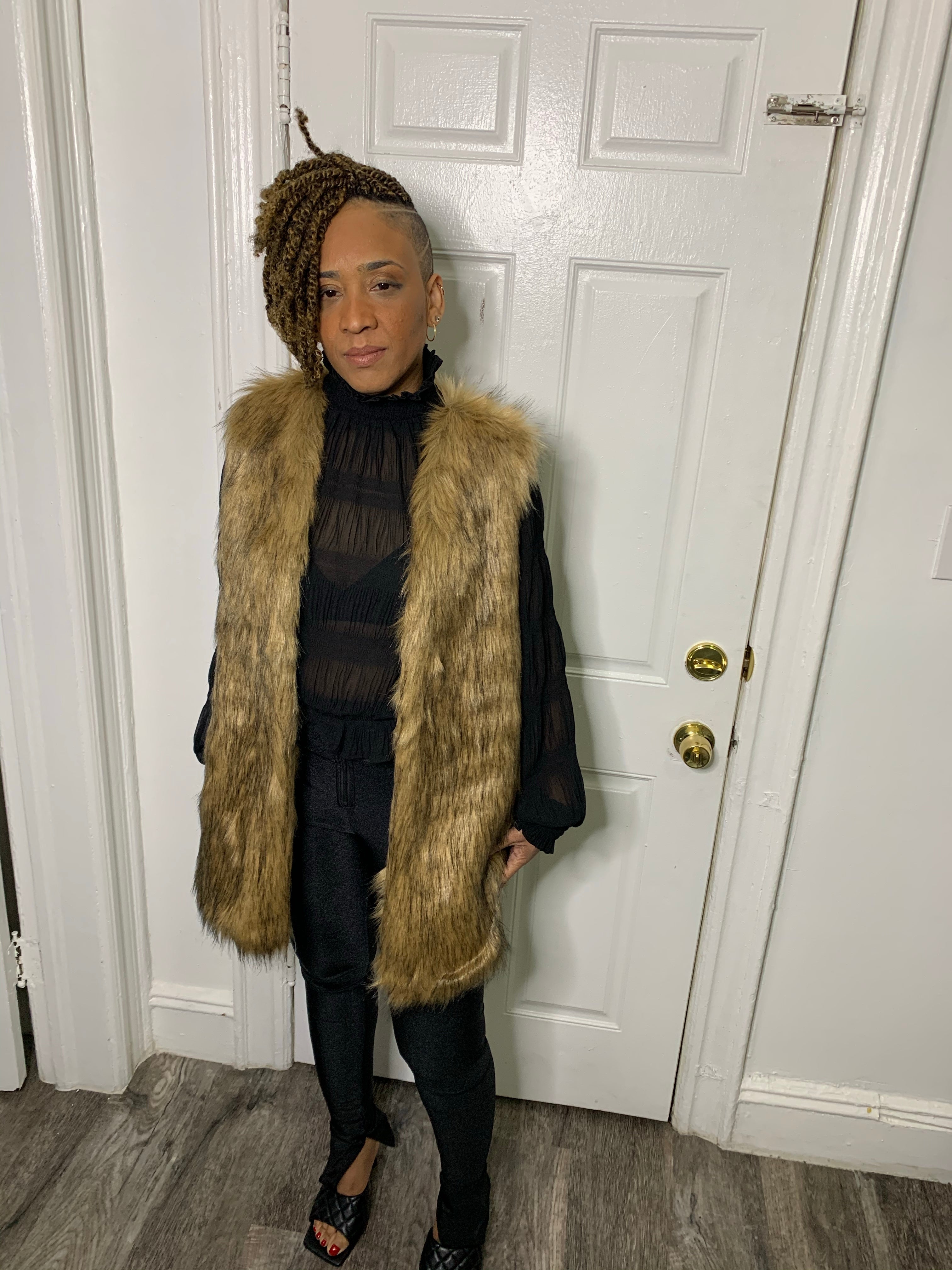 Cover Me Beautiful Faux Fur Vest