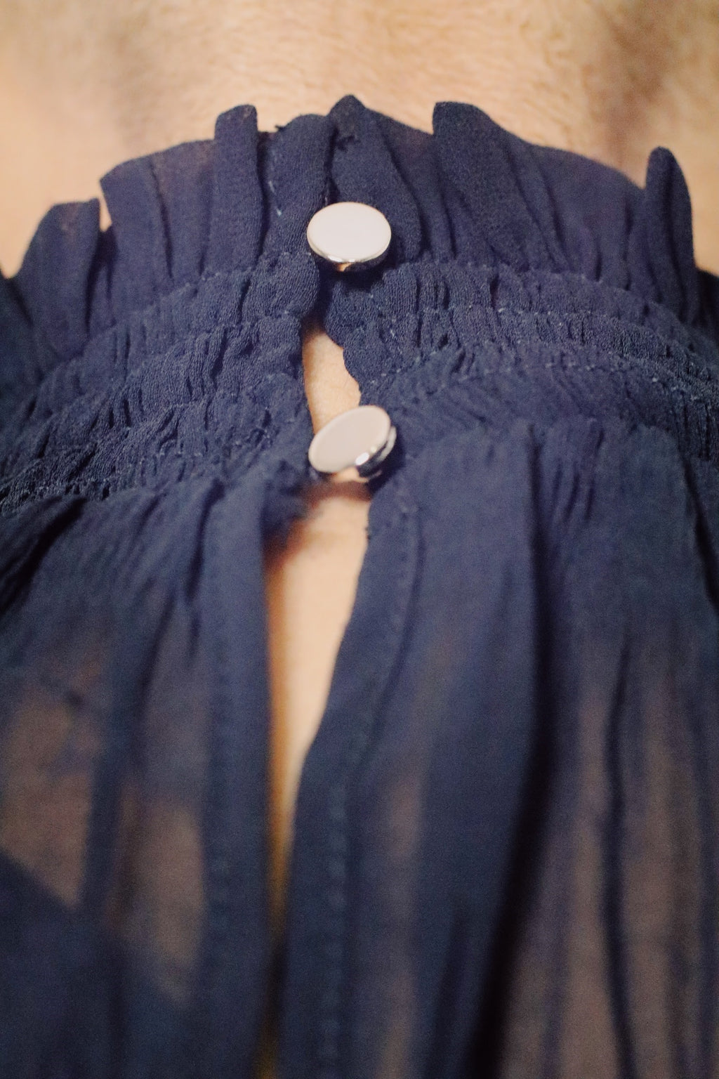 I'm Bossy Sheer Banded Blouse