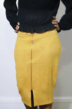 Load image into Gallery viewer, Marked With Grace Mustard Skirt
