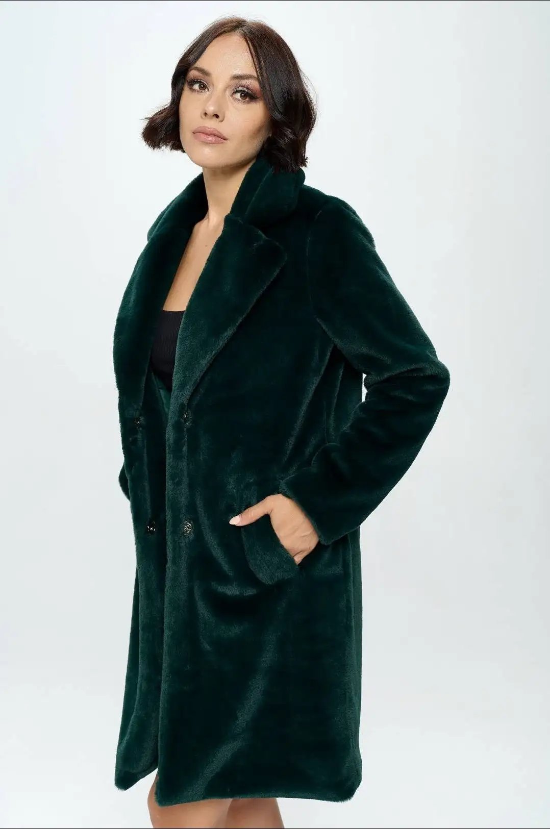 Fit For A Queen Faux Fur Coat