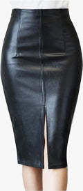 Spoiled Faux Leather Pencil Skirt