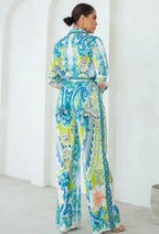 Spring Bloom Two Piece Pants Set