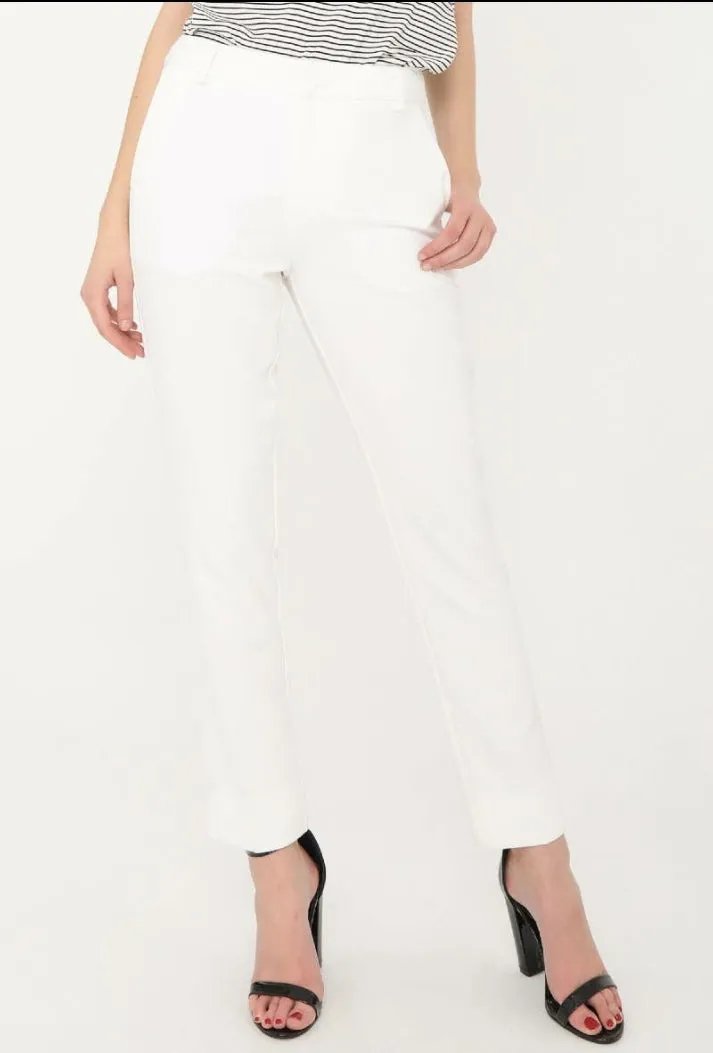 Styled Mid-Rise Pants
