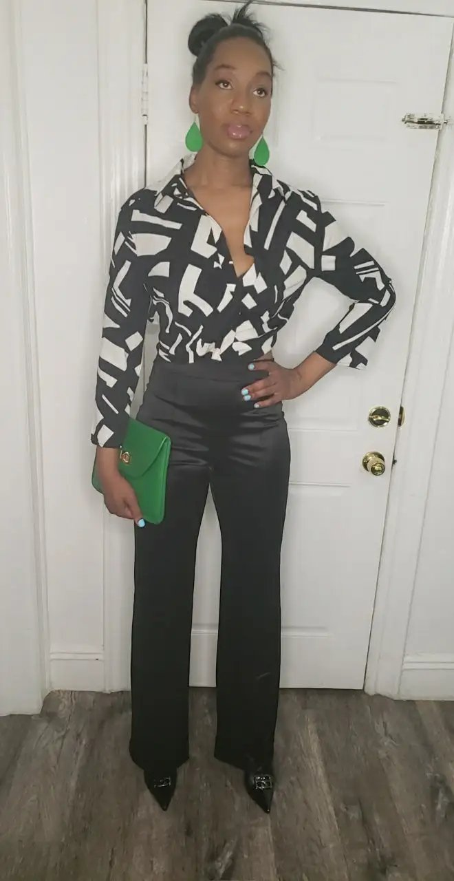 Suited Satin Tuxedo Pants