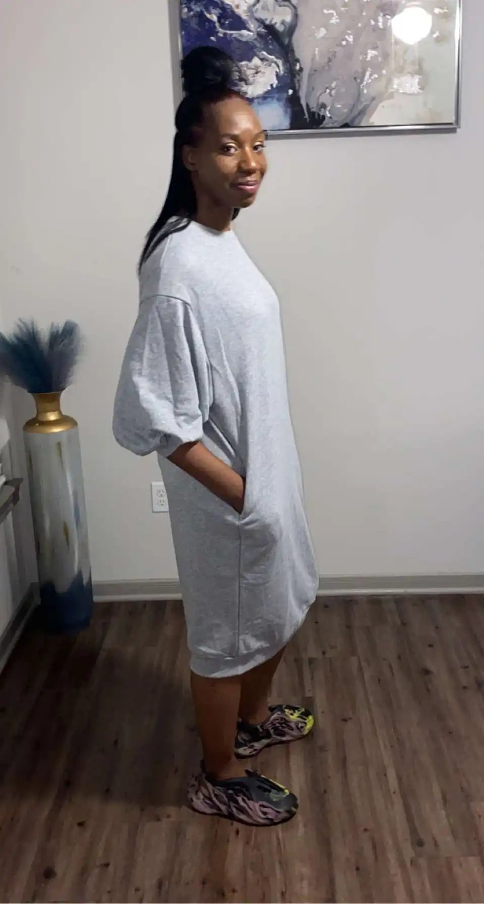 Flauntin Jogger Dress