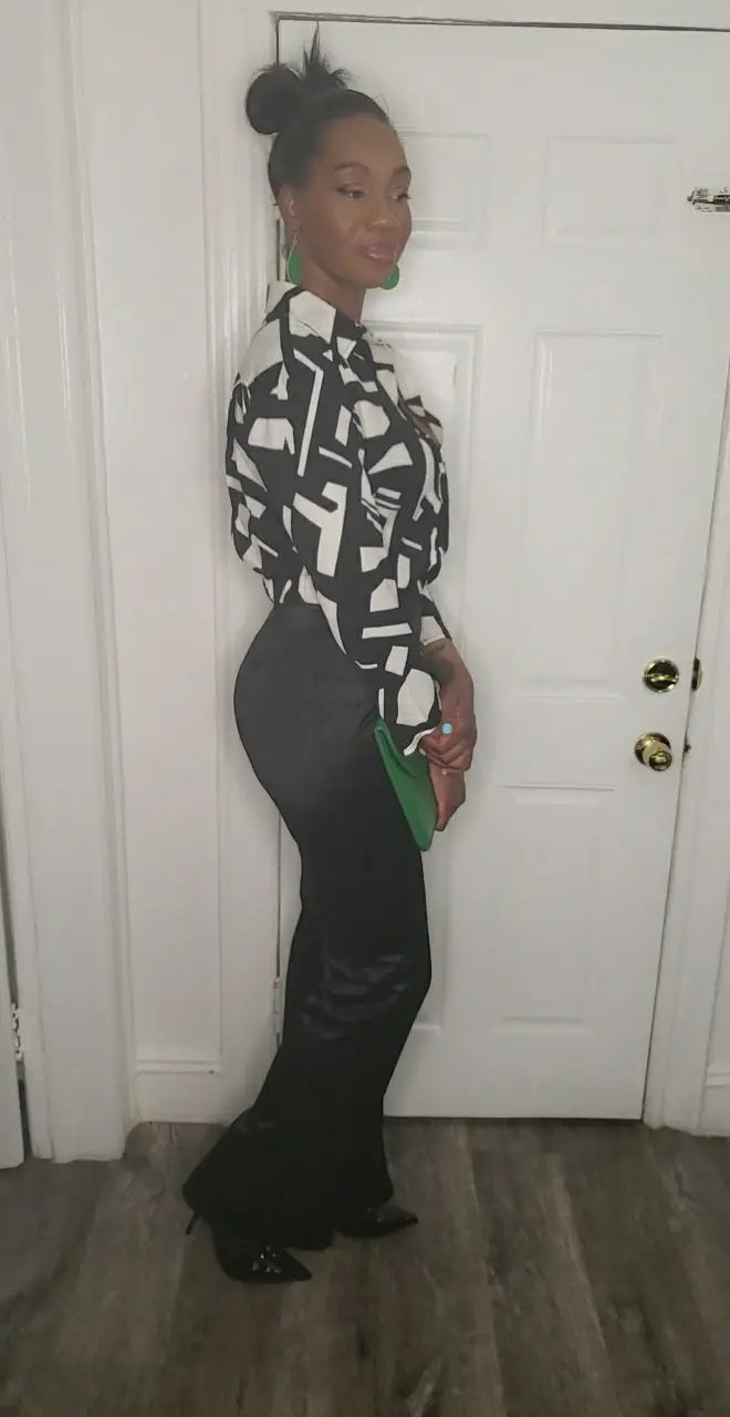 Suited Satin Tuxedo Pants